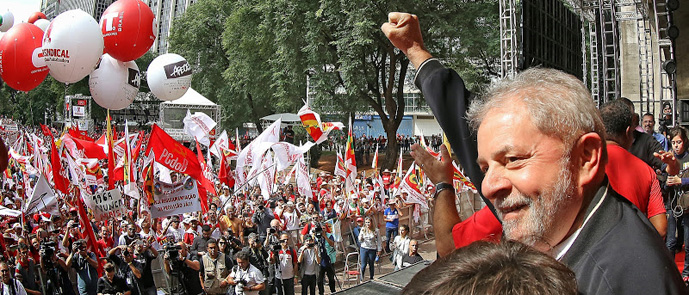 Lula, no ato do 1º de maio: &quot;vou desafiar os que não se conformam com a  democracia&quot; – https://bemblogado.com.br/site/