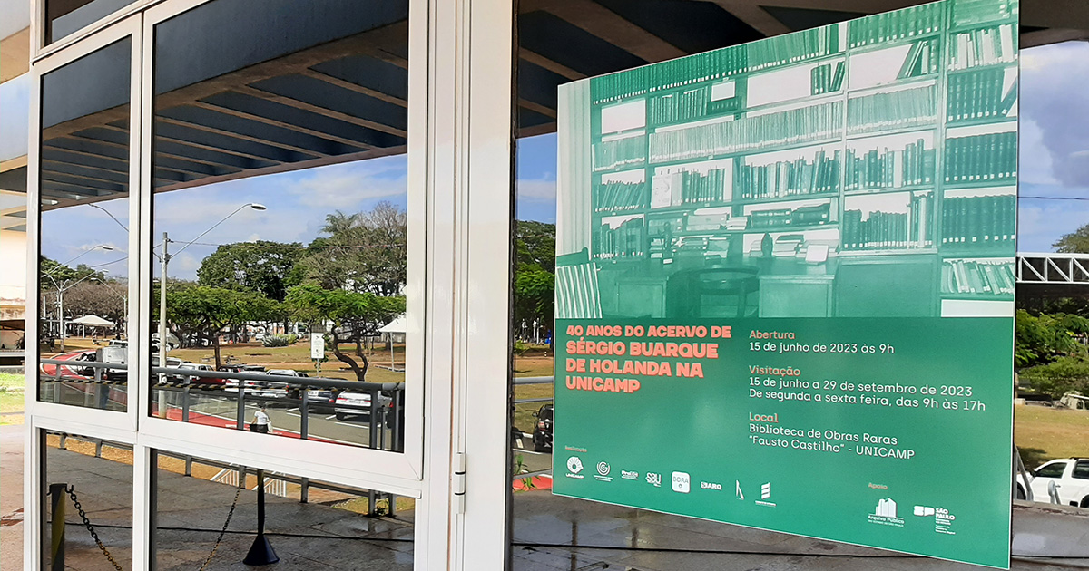 Parte da biblioteca de Sérgio Buarque, sob a guarda da Biblioteca de Obras Raras da Unicamp - Foto: Luiz Prado / USP Imagens