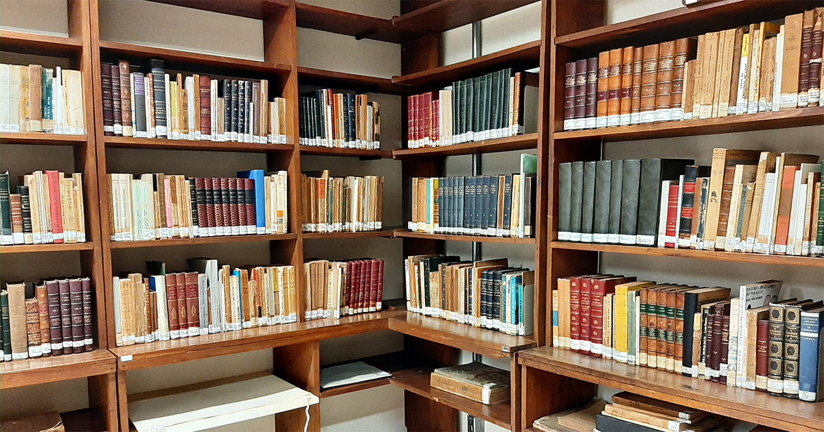 Parte da biblioteca de Sérgio Buarque, sob a guarda da Biblioteca de Obras Raras da Unicamp - Foto: Luiz Prado / USP Imagens